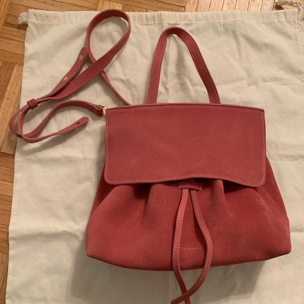 Mansur Gavriel Suede Mini Lady Bag - Picture 1 of 6